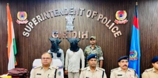 Giridih : हथियार के बल पर लूटकांड को अंजाम देने वाले दो शातिर धराए, देशी कट्टा और...