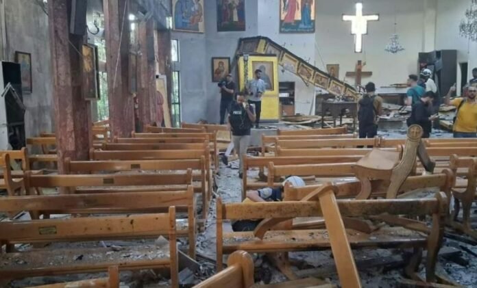 Damascus Suicide Attack : सीरिया में दहशत का रविवार, चर्च के अंदर खूनी तांडव, 20 की मौत कई घायल...