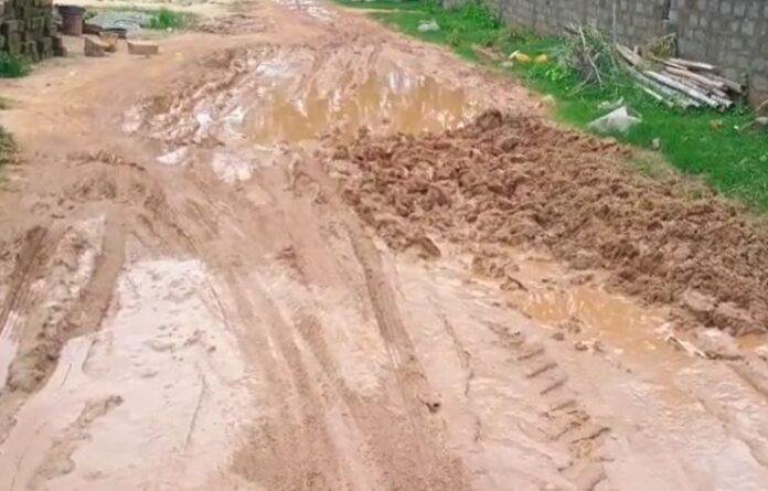 गुमला में ग्रामीणों का अनोखा विरोध: सड़क पर कीचड़ से तंग आकर रोपा धान, सड़क नहीं बनी तो आंदोलन की चेतावनी