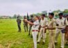 Giridih : मुहर्रम पर्व को लेकर एसपी के नेतृत्व में मॉक ड्रिल