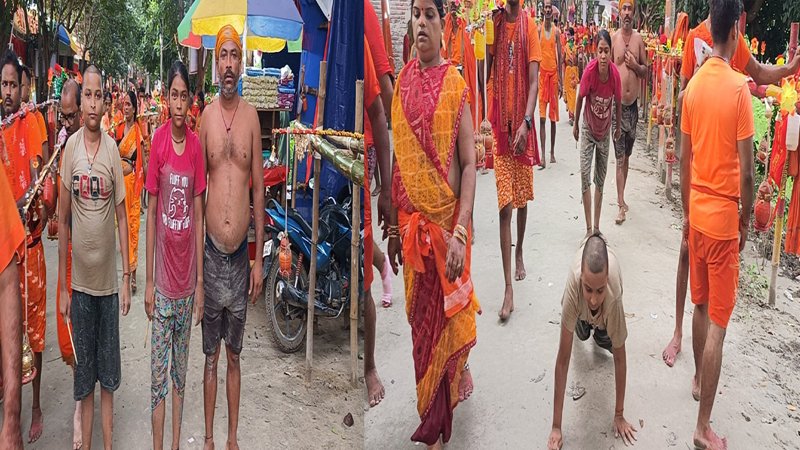 सावन की तीसरी सोमवारी पर सुल्तानगंज में आस्था का महाजल, गंगा घाट से अजगैबीनाथ तक उमड़ा श्रद्धा का जनसैलाब