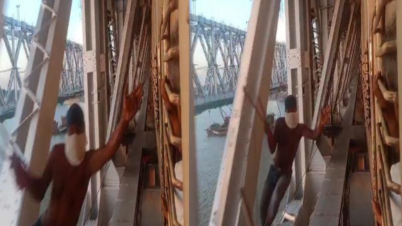 भागलपुर में वृद्ध महिला का चेन छीना, बाढ़ में गंगा ब्रिज पर चलती ट्रेन में चोरी करने प्रयास