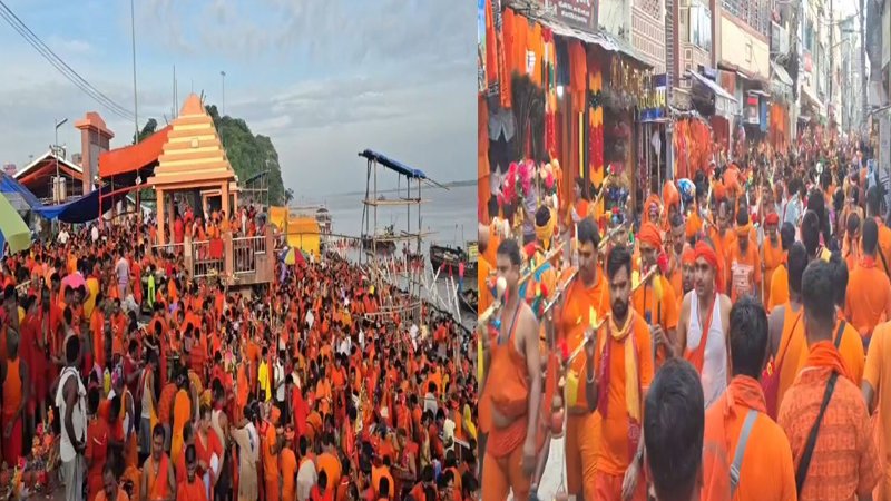सावन की दूसरी सोमवारी पर जिलों के मंदिरों में उमड़ी लाखों श्रद्धालुओं की भीड़