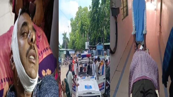 अपहरण की सूचना पर लकड़ाकोल पहुंचे पुलिसकर्मियों को ग्रामीणों ने अपराधी समझ पीटा, फायरिंग में 4 जवान घायल