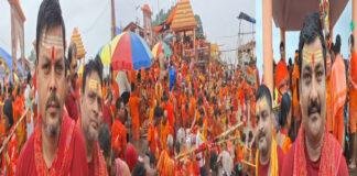 सावन की तीसरी सोमवारी पर सुल्तानगंज में आस्था का महाजल, गंगा घाट से अजगैबीनाथ तक उमड़ा श्रद्धा का जनसैलाब