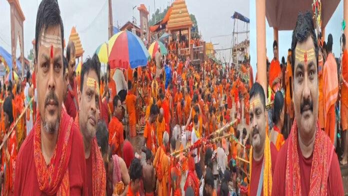 सावन की तीसरी सोमवारी पर सुल्तानगंज में आस्था का महाजल, गंगा घाट से अजगैबीनाथ तक उमड़ा श्रद्धा का जनसैलाब