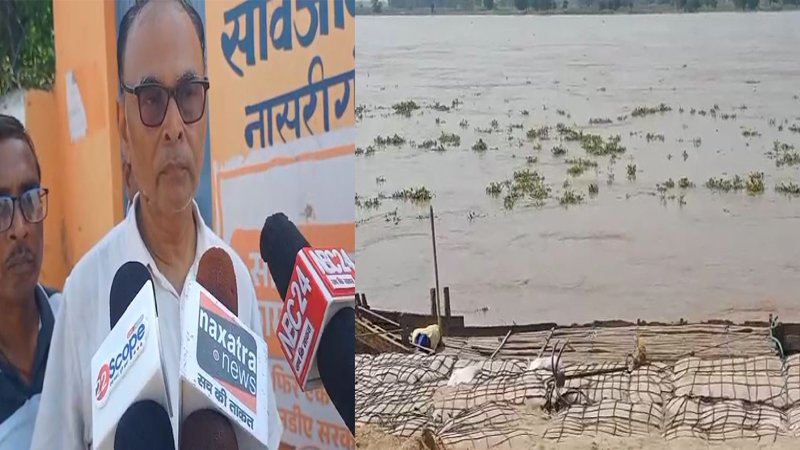 दानापुर के 6 पंचायत में चारों तरफ से गंगा का पानी किया प्रवेश