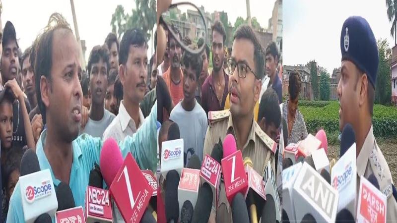 नगमा गांव एक घर में लगी आग, 2 बच्चे जिंदा जले