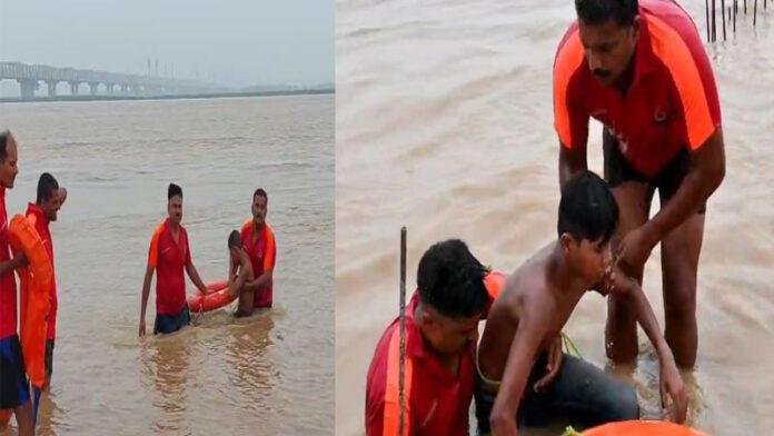 गंगा में स्नान करते वक्त 3 बच्चे डूबते-डूबते बचे, SSB के जवानों ने बचाया