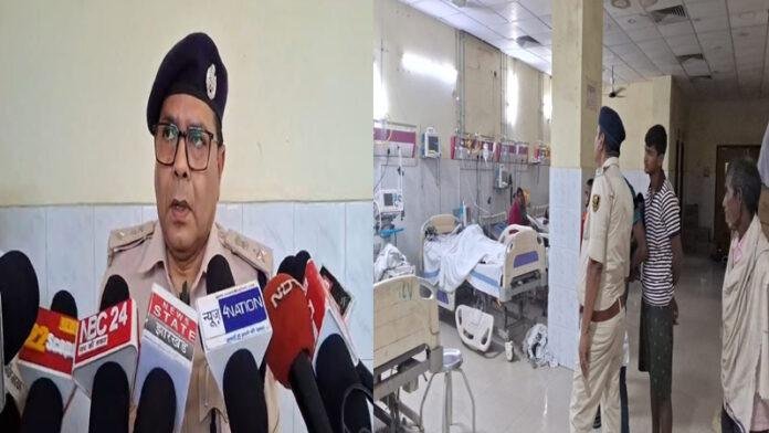 पुलिस और अपराधी के बीच एनकाउंटर, पैर में लगी गोली