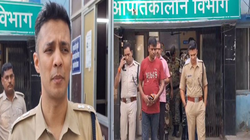 पुलिस और अपराधियों के बीच मुठभेड़, एक को पैर में लगी गोली
