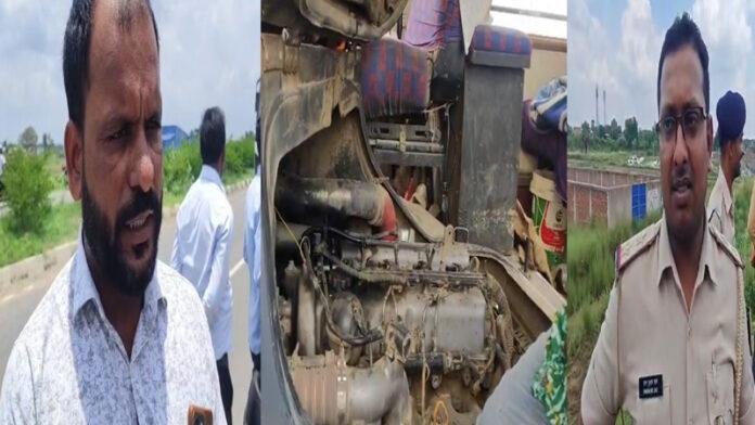 SSB जवानों की बस हुई दुर्घटनाग्रस्त, ड्राइवर की सूझबूझ से बचे 40 फौजी