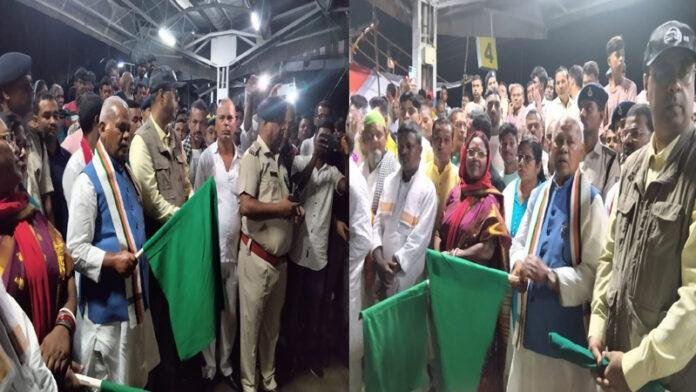 दून हावड़ा एक्सप्रेस अब टनकुपा में भी रुकेगी, मांझी ने दिखायी हरी झंडी