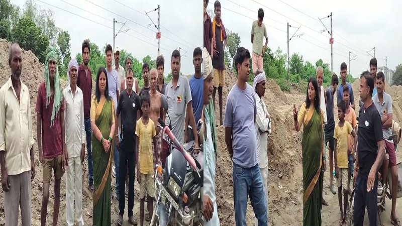 रेलवे प्रशासन मधेपुरा नगर परिषद की जनता के साथ कर रही है नाइंसाफी