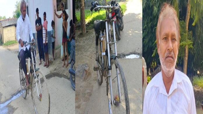 दिल में जज्बा हो तो हम कुछ भी कर सकते हैं हासिल, राजमोहन ने साइकिल को इलेक्ट्रिक बाइक में किया तब्दील