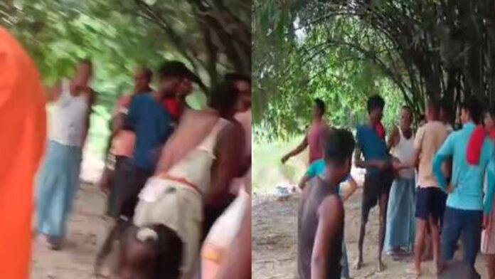 शराब तस्कर को पकड़ने गई पुलिस टीम पर ग्रामीणों ने किया हमला