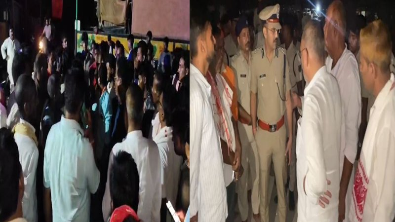2 जुलूस आपस में भिड़े, दोनों तरफ से हुई पत्थरबाजी, अखाड़ा खेलने को लेकर हुई झड़प 2 जुलूस आपस में भिड़े, दोनों तरफ से हुई पत्थरबाजी, अखाड़ा खेलने को लेकर हुई झड़प