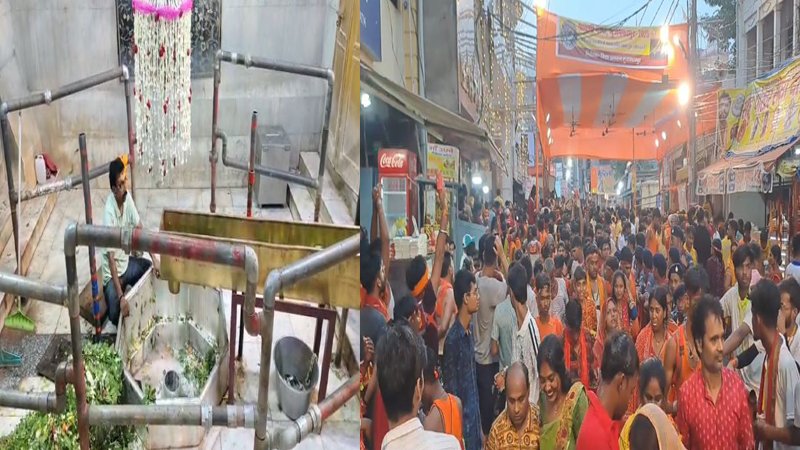 सावन की दूसरी सोमवारी पर जिलों के मंदिरों में उमड़ी लाखों श्रद्धालुओं की भीड़