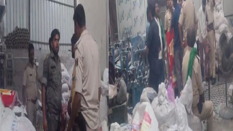 ट्रेडमार्क व कॉपीराइट सर्टिफिकेट का नकल कर नाम से नकली नमकीन बनाकर बेचने का लगा आरोप, गोदाम सील