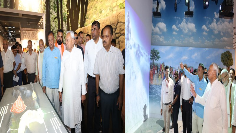 मुख्यमंत्री ने पटना संग्रहालय के नवनिर्मित गंगा गैलरी, पाटली गैलरी व प्रेक्षा गृह का किया उद्घाटन