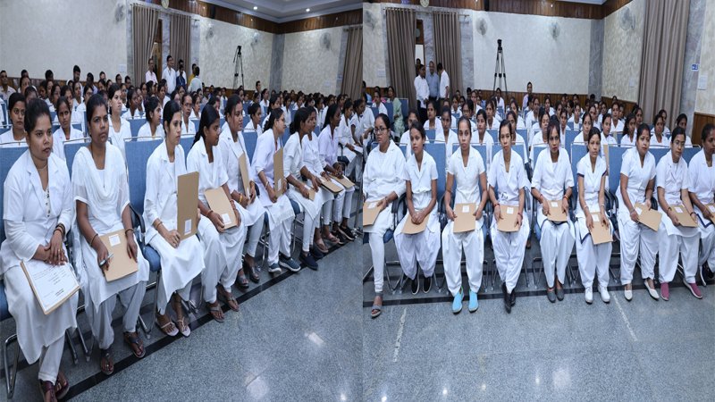 मुख्यमंत्री ने 7468 नवनियुक्त ANM को प्रदान किया नियुक्ति पत्र