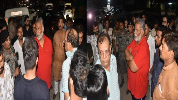 गोपाल खेमका की हत्या के बाद उनके घर पहुंचे पप्पू, कहा- बिहार में महा गुंडाराज