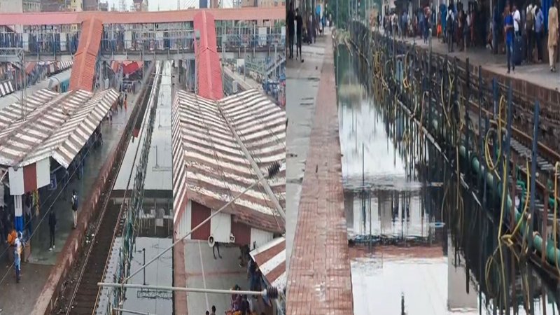 तेज बारिश से पानी-पानी हुआ राजधानी पटना, नगर निगम की खुली पोल, विधानसभा परिसर में घुसा पानी