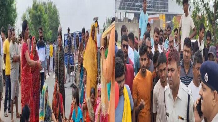 ट्रक ने युवक को कुचला, मौके पर ही दर्दनाक मौत