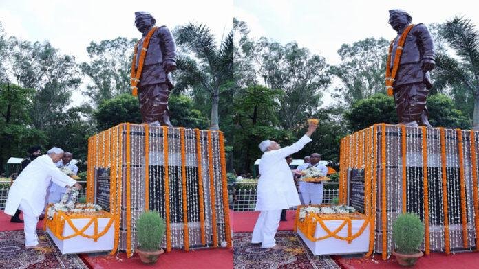 पूर्व CM सत्येंद्र सिन्हा की जयंती के अवसर पर राज्यपाल व मुख्यमंत्री ने दी भावभीनी श्रद्धांजलि