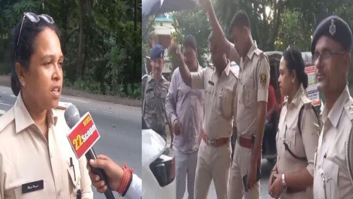 अपराधियों के हौसले बुलंद, पुलिस प्रशासन ने किया जगह-जगह नाकेबंदी, चलायी गई सघन जांच