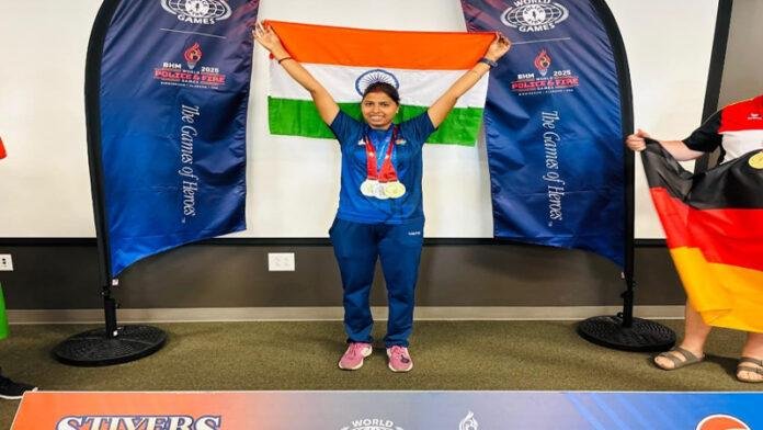 बिहार की सपना कुमारी ने विश्व पुलिस गेम्स में जीते 3 पदक
