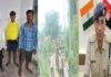 जमीन के झगड़े में हथियार लहराने वाले 3 सगे भाई गिरफ्तार