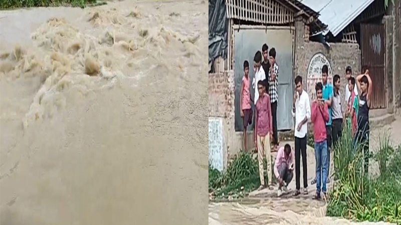 बागमती व अधवारा समूह की नदियों के जलस्तर में लगातार वृद्धि, नाला भी उफान पर...