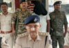 हथियार के साथ शातिर अपराधी गिरफ्तार