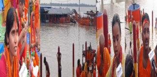 चारों ओर गंगा मइया के आने से अजगैबीनाथ मंदिर की बढ़ी खुबसूरती, पंडा समाज में खुशी