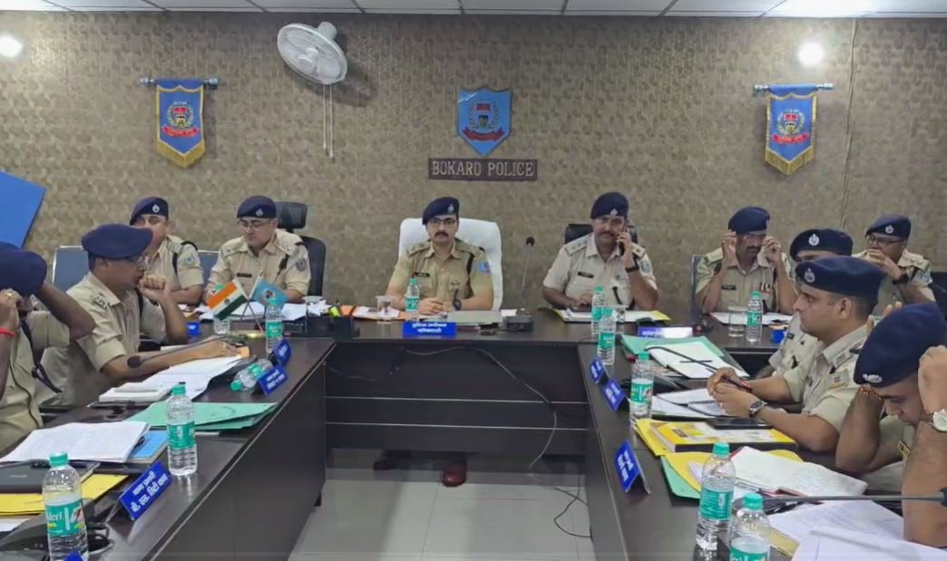 Bokaro : अपराध पर लगेगा ब्रेक, बोकारो एसपी हरविंदर सिंह ने दिए कड़े निर्देश...