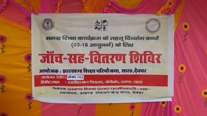 दिव्यांग जांच