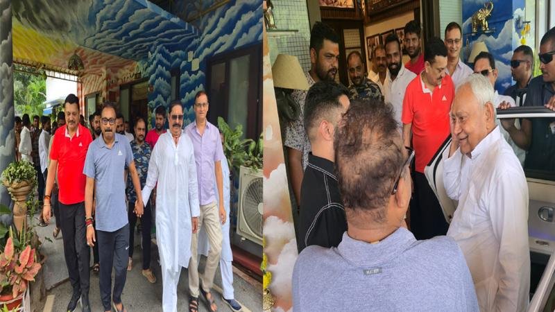 अचानक अपने चहेते नेता के घर पहुंचे नीतीश कुमार, अनंत सिंह से भी की मुलाकात