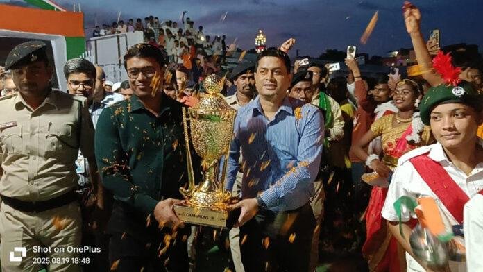 'हीरो एशिया कप 2025 पुरुष हॉकी चैम्पियनशिप ट्रॉफी गौरव यात्रा' पहुंची बेतिया