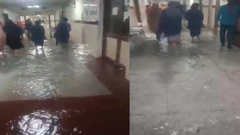 GMCH में बरसात ने खोली व्यवस्थाओं की पोल, करोड़ों की लागत पर पानी का इंतजाम नहीं!