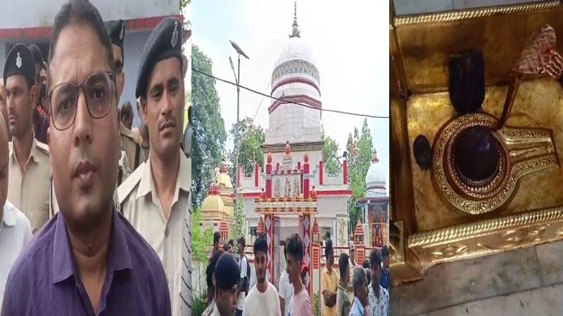 बाबा दूधनाथ मंदिर में असामाजिक तत्वों ने शिवलिंग को किया क्षतिग्रस्त