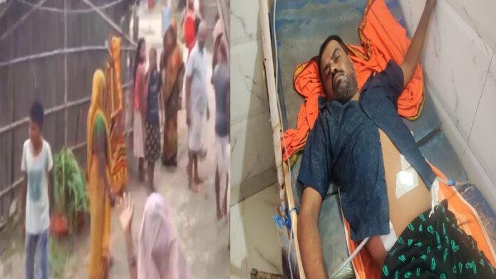 शौच करने जा रही महिला के साथ शर्मनाक हरकत, शिकायत दर्ज कराने जा रहे पीड़ित परिवार के साथ मारपीट