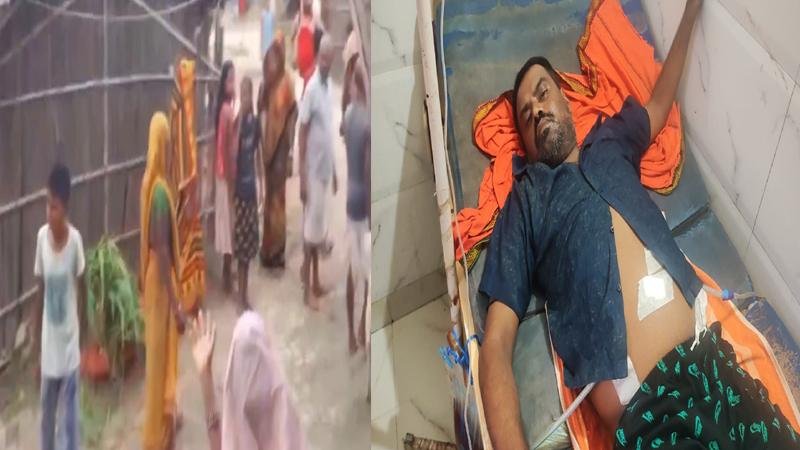 शौच करने जा रही महिला के साथ शर्मनाक हरकत, शिकायत दर्ज कराने जा रहे पीड़ित परिवार के साथ मारपीट