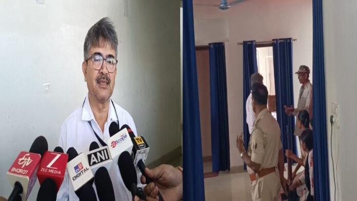 निबंधन कार्यालय में सब रजिस्ट्रार के कई ठिकानों पर EOU की टीम ने दी दबिश