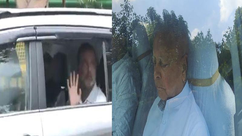 सासाराम से आज से शुरू होगी कांग्रेस की 'वोटर अधिकार यात्रा', राहुल-तेजस्वी होंगे शामिल, लालू दिखाएंगे हरी झंडी
