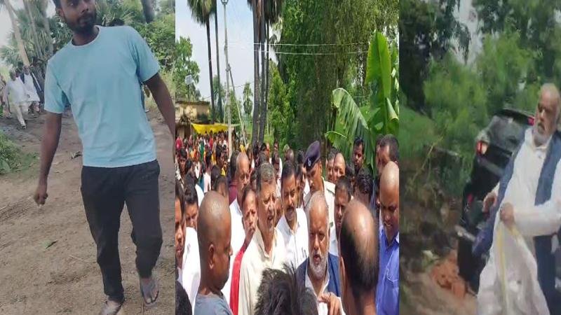 मंत्री श्रवण और MLA पर हमला, किसी तरह 1 किलोमीटर भागकर बचाई जान