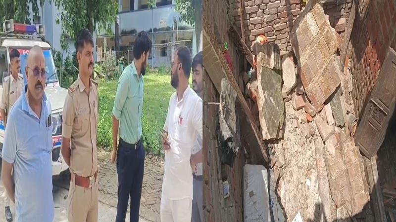 इमामगंज गांव में बड़ा हादसा, भरभरा कर गिरी छत, 2 की मौत