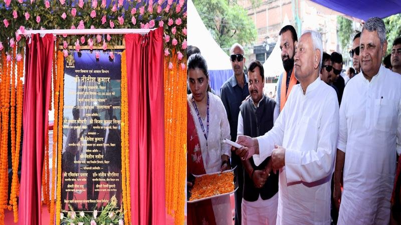 मुख्यमंत्री ने कुर्जी नाला व आनंदपुरी नाला निर्माण योजना का किया शिलान्यास, तेजी से कार्य पूर्ण करने का दिया निर्देश