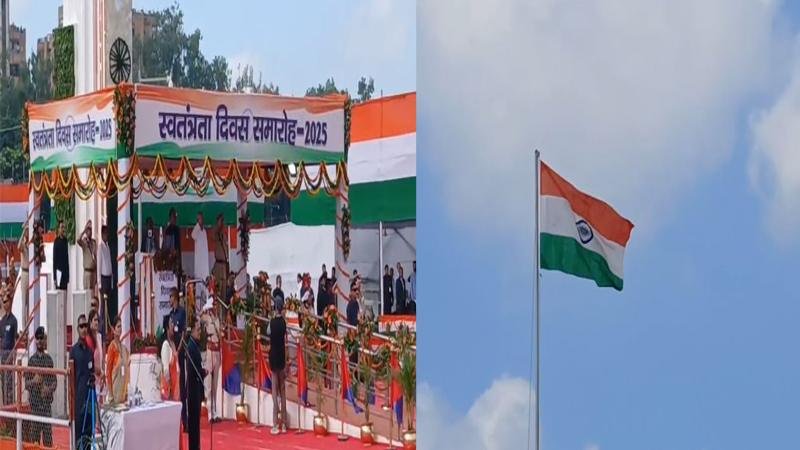 गांधी मैदान में 79वां स्वतंत्रता दिवस का जश्न, CM नीतीश ने फहराया तिरंगा