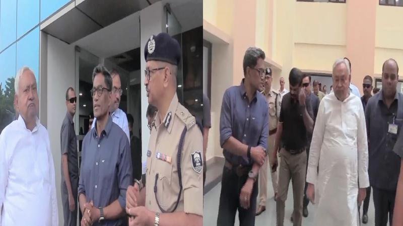 पटेल भवन पहुंचकर मुख्यमंत्री ने आपदा प्रबंधन विभाग का किया निरीक्षण, अधिकारियों को दिए आवश्यक निर्देश